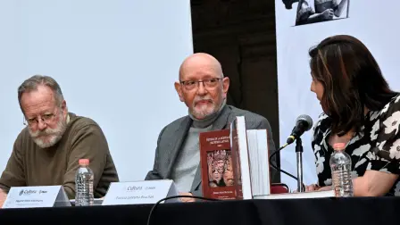 Eduardo Matos Moctezuma presentó dos volúmenes sobre la arqueología en México.