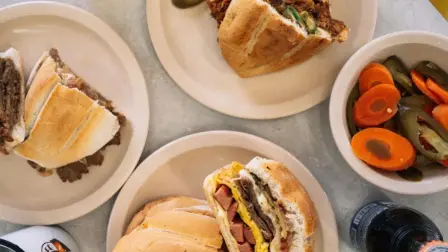 Tortas de La Perla en Mixcoac.