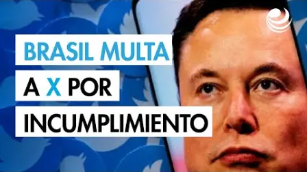 El problema entre el gobierno de Brasil y la empresa de Elon Musk deriva de un proceso judicial de 2024 por un perfil que había difundido información errónea.

Para más información del tema, visita: https://www.eleconomista.com.mx/internacionales/supremo-tribunal-brasil-ordena-plataforma-x-pagar-millonaria-multa-20250220-747271.html

¡Síguenos en nuestras redes sociales para mantenerte informado!

Twitter: https://twitter.com/eleconomista 
Facebook: https://www.facebook.com/ElEconomista.mx
Instagram: https://www.instagram.com/eleconomistamx
LinkedIn: https://www.linkedin.com/company/el-economista/

#ElEconomista #EETV