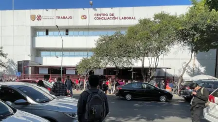 Oficina del Centro Federal de Conciliación y Registro Laboral en la CDMX.