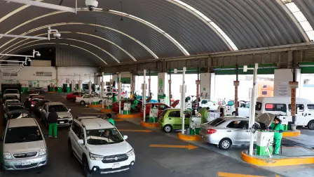 Centro de verificación de la Ciudad de México.