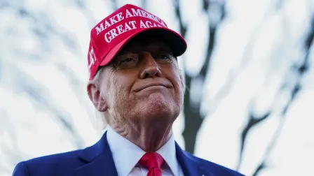 Donald Trump, presidente de Estados Unidos.