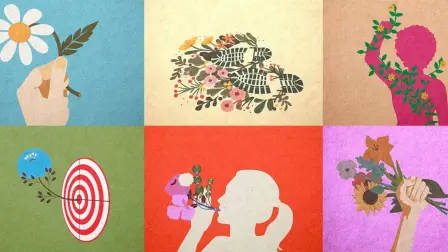 Propuesta de carteles del 8M de 2024 de Amnistía Internacional.