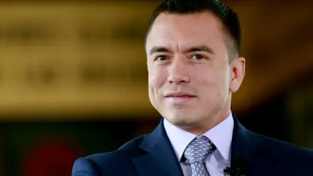 Daniel Noboa, presidente de Ecuador.