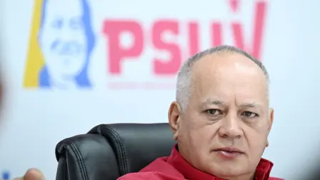 El ministro del Interior de Venezuela, Diosdado Cabello.