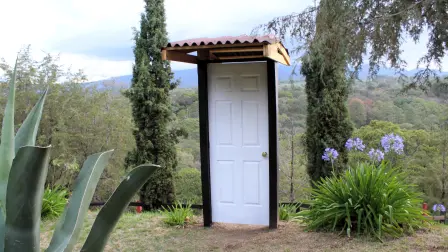 Rancho Buenavista es un centro ecoturístico con más de 70 árboles adultos entre pinos, cedros y oyameles, que ofrece un turismo sustentable y regenerativo durante todo el año