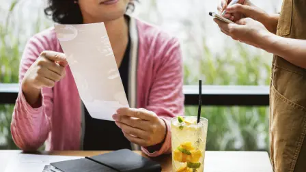 Propinas en restaurantes