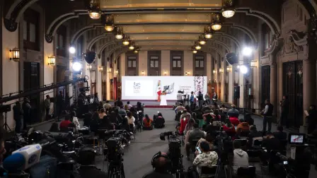 Conferencia de prensa de la presidenta Claudia Sheinbaum en Palacio Nacional