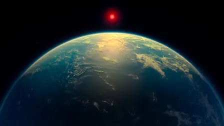 El telescopio Webb detectó metano y dióxido de carbono en la atmósfera de K2-18b.