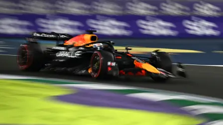 Vehículo de Verstappen.