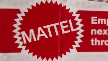 Mattel logo.