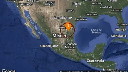 El epicentro del sismo ocurrió a 18 km al noreste de Montemorelos, NL.
