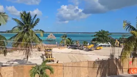 Greenpeace México documentó que la obra continúa pese al amparo.