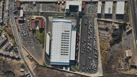 El CEDI Tonalá cuenta con 14,200 metros cuadrados de construcción.