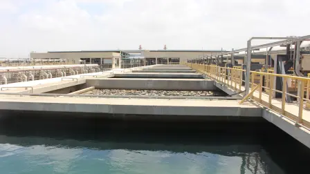 La planta desalinizadora Sorek, en Tel Aviv, abastece de agua potable al 80% de los hogares israelitas.