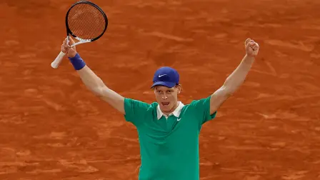 Jannik Sinner, tenista italiano.