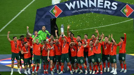 Ronaldo se retiró lesionado al final del partido y este tuvo que decidirse en la tanda de penaltis.