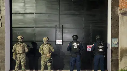 Decomiso de metanfetaminas en Michoacán.