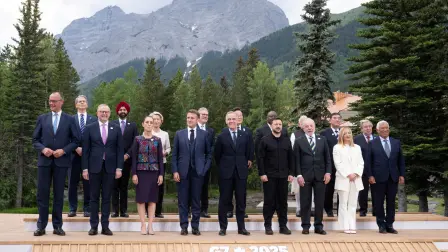 Los miembros del G7. Foto: Reuters