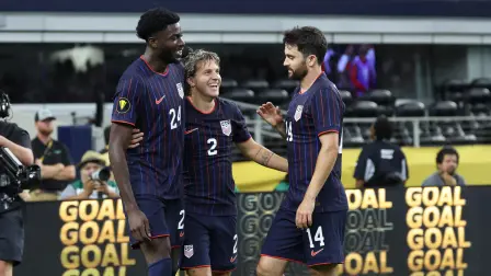 Jugadores de la Selección de Estados Unidos.