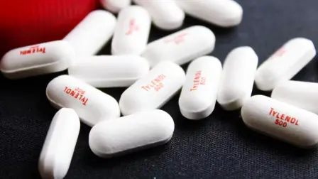 Tylenol, uno de los analgésicos más usados en Estados Unidos.