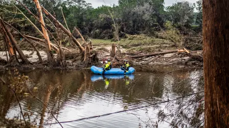 Inundaciones en Texas.