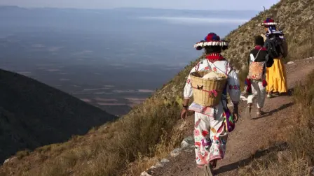 La ruta wixárika fue inscrita en la Lista de Patrimonio Mundial. Foto: Cortesía