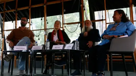 Anuncio de la edición 44 del Foro Internacional de la Cineteca Nacional.