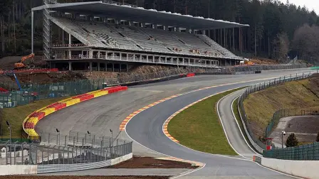El icónico circuito Spa-Francorchamps.