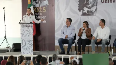 La presidenta Claudia Sheinbaum recorrió todas las entidades adheridas al IMSS Bienestar.