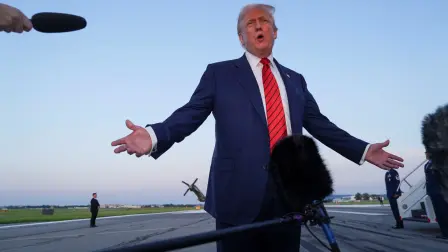 El jefe de la Casa Blanca ha aprovechado para recordar que "el 7 de octubre sucedieron cosas horribles", en alusión a los ataques ejecutados por el Movimiento de Resistencia Islámica.