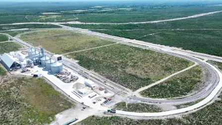 Grupo México Transportes y Barlett abrieron una terminal agrícola ferroviaria en Pesquería.