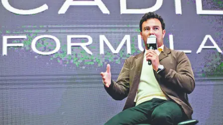 Sergio "Checo" Pérez correrá para la nueva escudería Cadillac en el 2026. Foto EE: Hugo Salazar