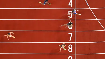 Campeonato Mundial de Atletismo en Tokio.