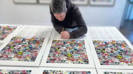 Noel Gallagher firma ejemplares de la obra. Especial