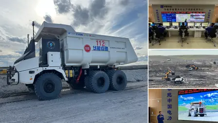 Huawei presentó en China su modelo de minería con 5G, inteligencia artificial y flotas de camiones autónomos, el cual busca replicar en América Latina. El proyecto está orientado a mejorar la seguridad, reducir emisiones y elevar la eficiencia en minas a cielo abierto.

Para más información del tema, visita: https://www.eleconomista.com.mx/empresas/minas-5g-camiones-autonomos-modelo-chino-busca-expandirse-latam-20250922-778228.html

¡Síguenos en nuestras redes sociales para mantenerte informado!

Twitter: https://twitter.com/eleconomista
Facebook: https://www.facebook.com/ElEconomista.mx
Instagram: https://www.instagram.com/eleconomistamx
LinkedIn: https://www.linkedin.com/company/el-economista/

#ElEconomista #EETV