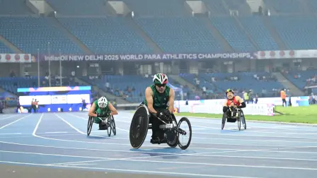 Edgar Navarro fue el último en subir al podio en el noveno día.