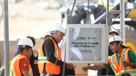 Inicio de construcción de vivienda en Hidalgo.