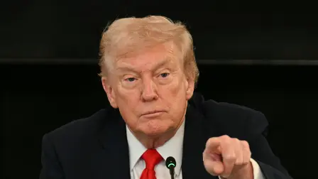 Donald Trump, presidente de Estados Unidos.