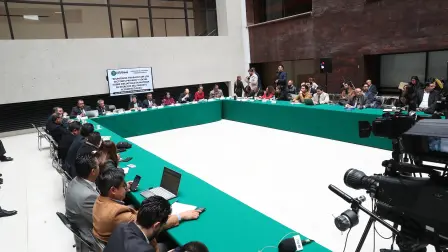 Reunión de trabajo en la Cámara de Diputados con los sectores privado y social sobre iniciativas en materia de ingresos del Paquete Económico 2026.