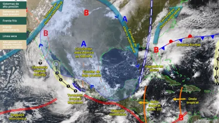 Las precipitaciones de los últimos días ya provocaron la muerte de 23 personas y miles de afectados en 31 entidades, mientras la Marina cerró puertos y el gobierno federal coordina acciones de emergencia con los estados más impactados.

Para más información del tema, visita: https://www.eleconomista.com.mx/politica/tormenta-tropical-raymond-estados-lluvias-vientos-asi-estara-clima-sabado-11-octubre-20251010-781075.html 

¡Síguenos en nuestras redes sociales para mantenerte informado!

Twitter: https://twitter.com/eleconomista 
Facebook: https://www.facebook.com/ElEconomista.mx
Instagram: https://www.instagram.com/eleconomistamx
LinkedIn: https://www.linkedin.com/company/el-economista/

#ElEconomista #Clima #Raymond