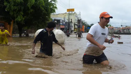 Inundaciones en Veracruz.