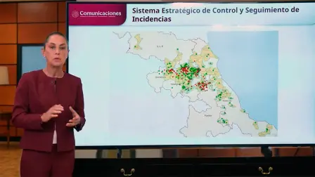 Claudia Sheinbau, presidenta de México.