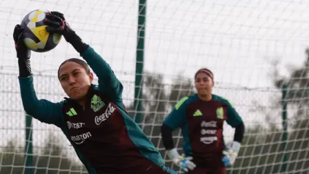 Dayana Covarrubias, jugadora del Tri nacional femenil.