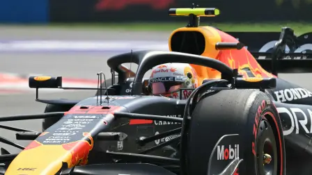 La escudería Red Bull recibió una multa de 50,000 euros tras el GP de Austin. Foto: AFP