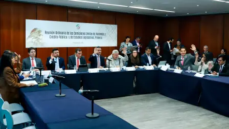 Reunión ordienaria de las Comisiones Unidas de Hacienda y Crédito Público y de Estudios Legislativos Primera del Senado de la República.