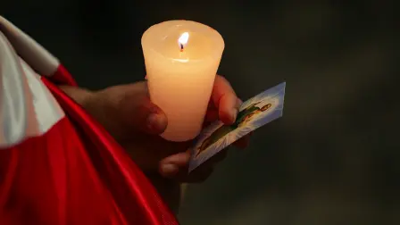 Como cada año, los devotos a San Judas Tadeo asistieron este 28 de octubre a la Iglesia de San Hipólito.
