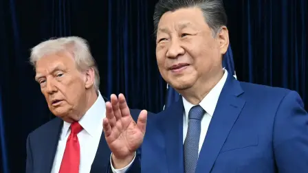 El presidente de Estados Unidos, Donald Trump y el presidente de China, Xi Jinping, se reunieron en Corea del Sur.
