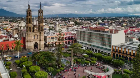 Tepic, capital de Nayarit.