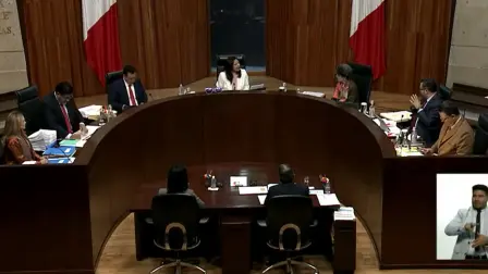 La última sesión pública del TEPJF presidida por Mónica Soto.